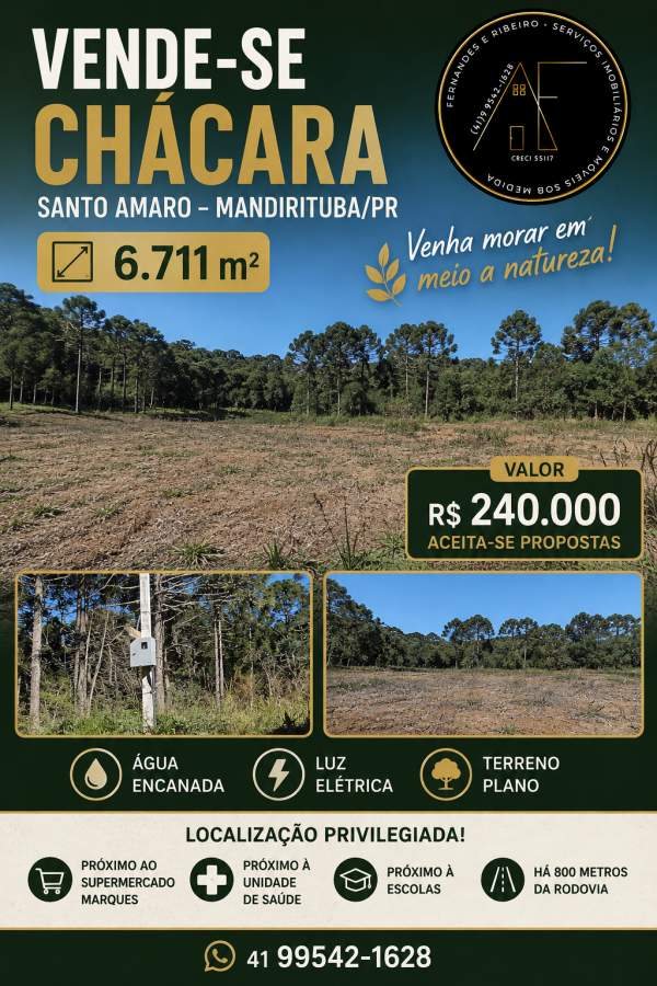 Fazenda, 6711 m² - Foto 1